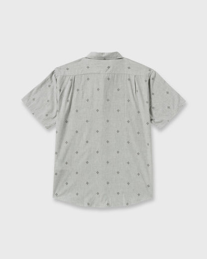 Billabong All Day Jacquard Short Sleeve Shirt - Silver