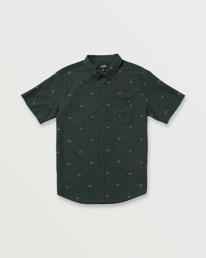 Billabong All Day Jacquard Short Sleeve Shirt - Stealth
