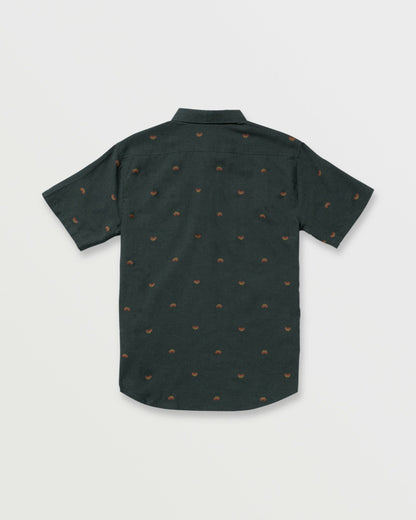 Billabong All Day Jacquard Short Sleeve Shirt - Stealth