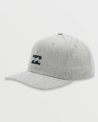 Billabong All Day Snapback Hat - Gray Heather
