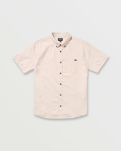 Billabong All Day Short Sleeve Shirt - Coral Haze
