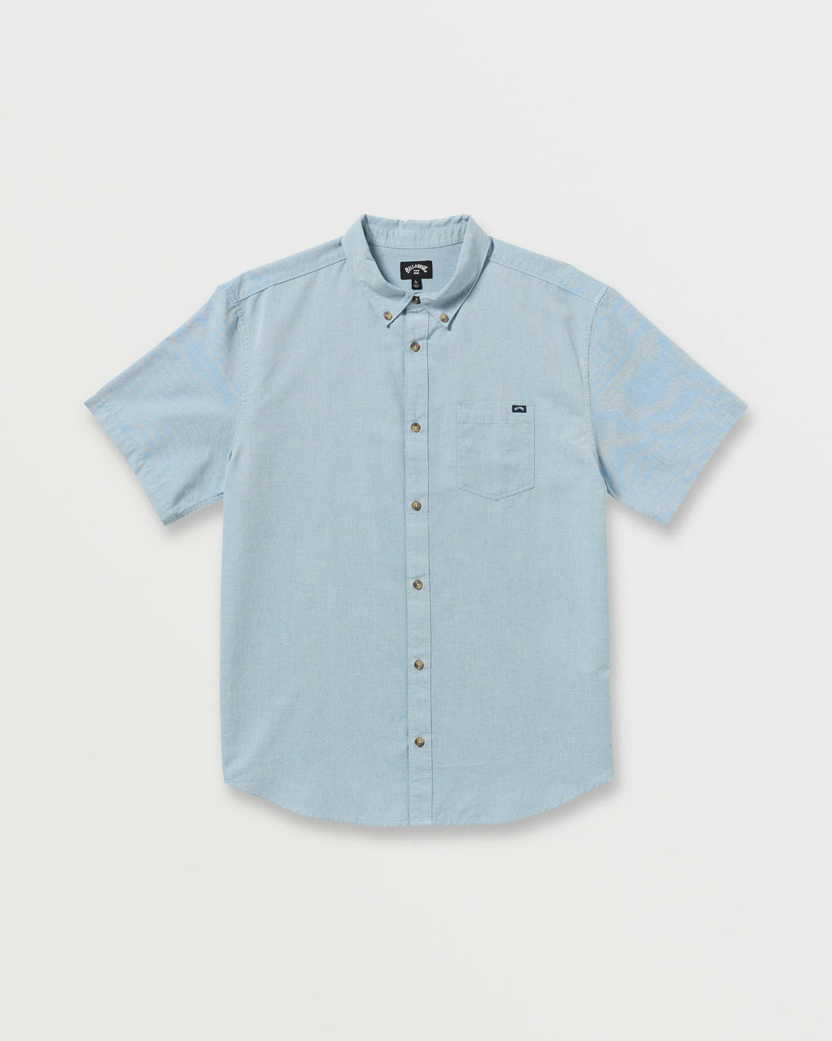 Billabong All Day Short Sleeve Shirt - Powder Blue