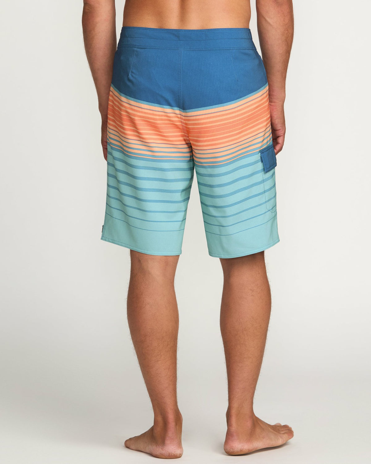 Billabong All Day Stripe Pro Performance 20" Boardshorts - Deep Blue