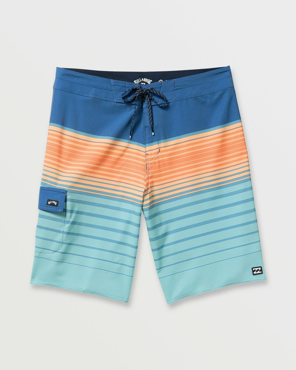 Billabong All Day Stripe Pro Performance 20" Boardshorts - Deep Blue