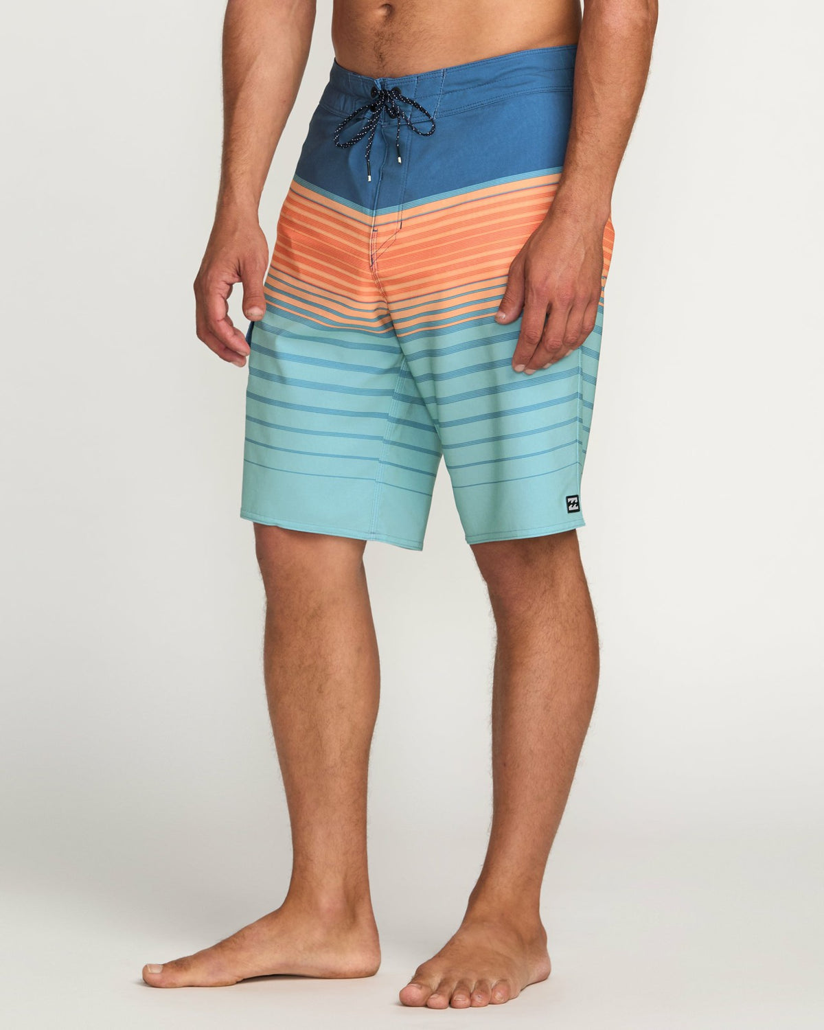 Billabong All Day Stripe Pro Performance 20" Boardshorts - Deep Blue