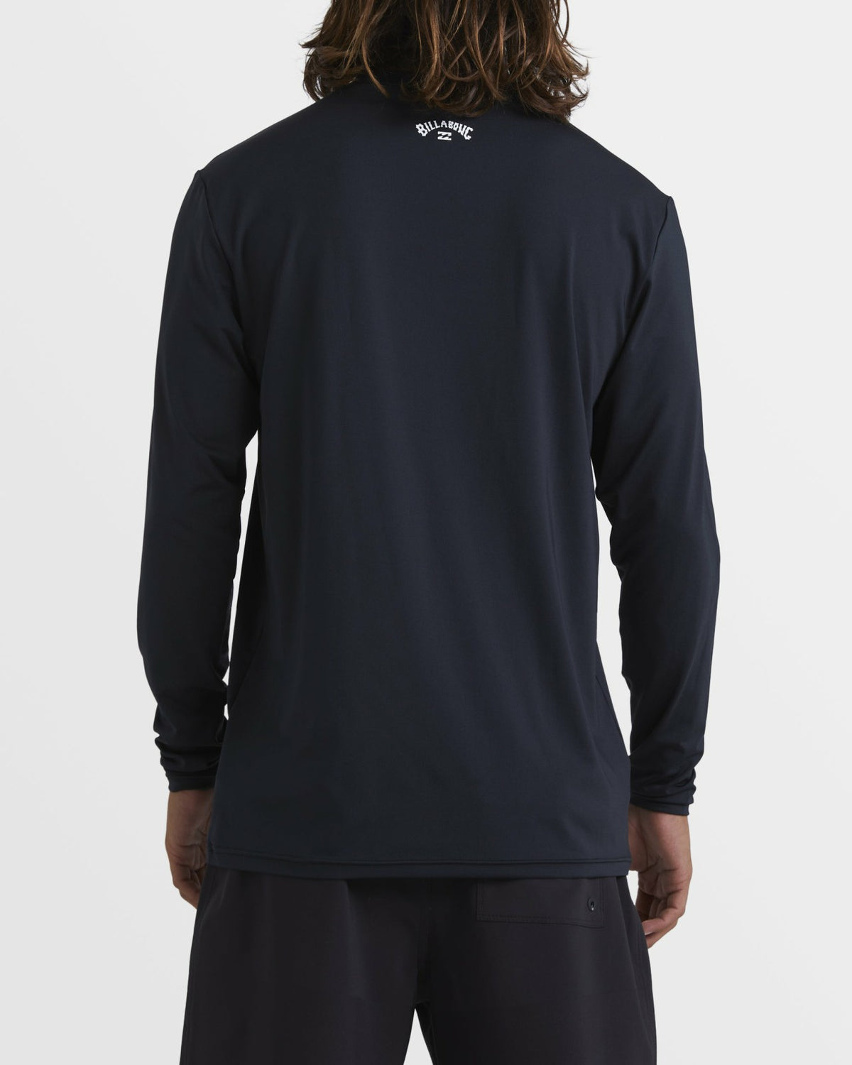 Billabong All Day Wave Loose Fit Long Sleeve Surf Tee - Black