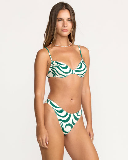 Billabong All The Waves Talia Underwire Top - Evergreen