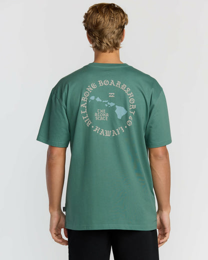 Billabong Aloha Island Hi Regular Short Sleeve T-Shirt - Sage Green