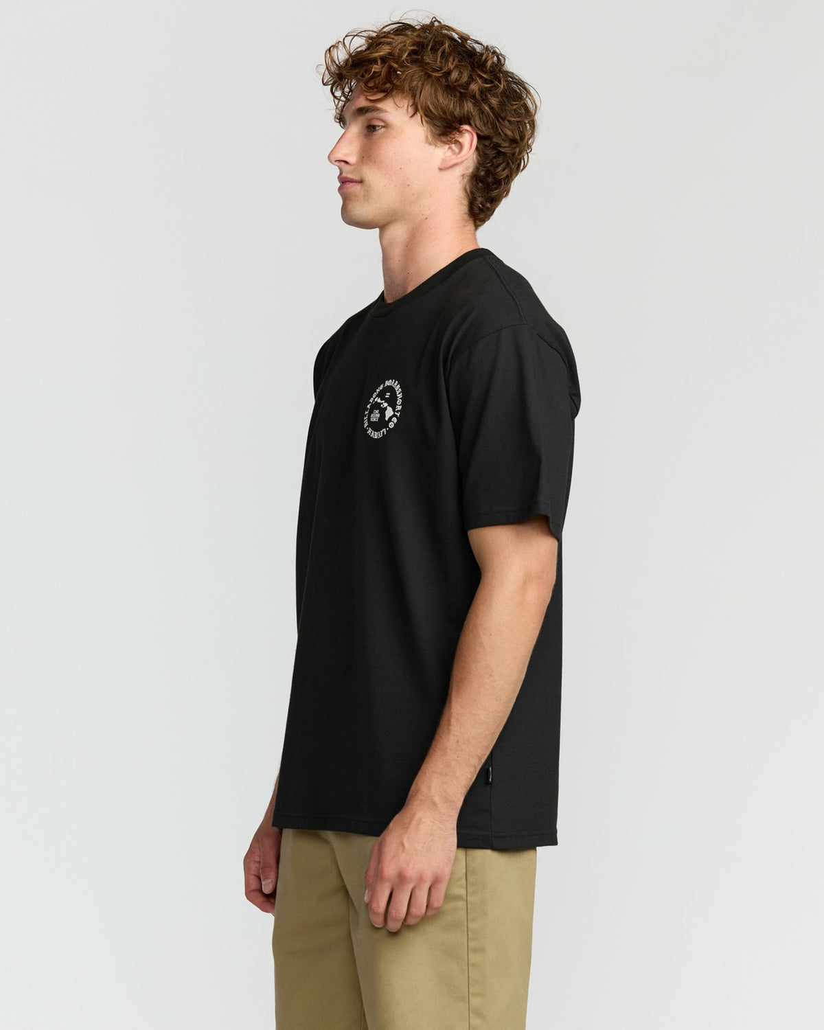 Billabong Aloha Island Hi Regular Short Sleeve T-Shirt - Washed Black