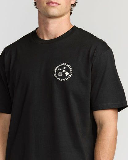 Billabong Aloha Island Hi Regular Short Sleeve T-Shirt - Washed Black