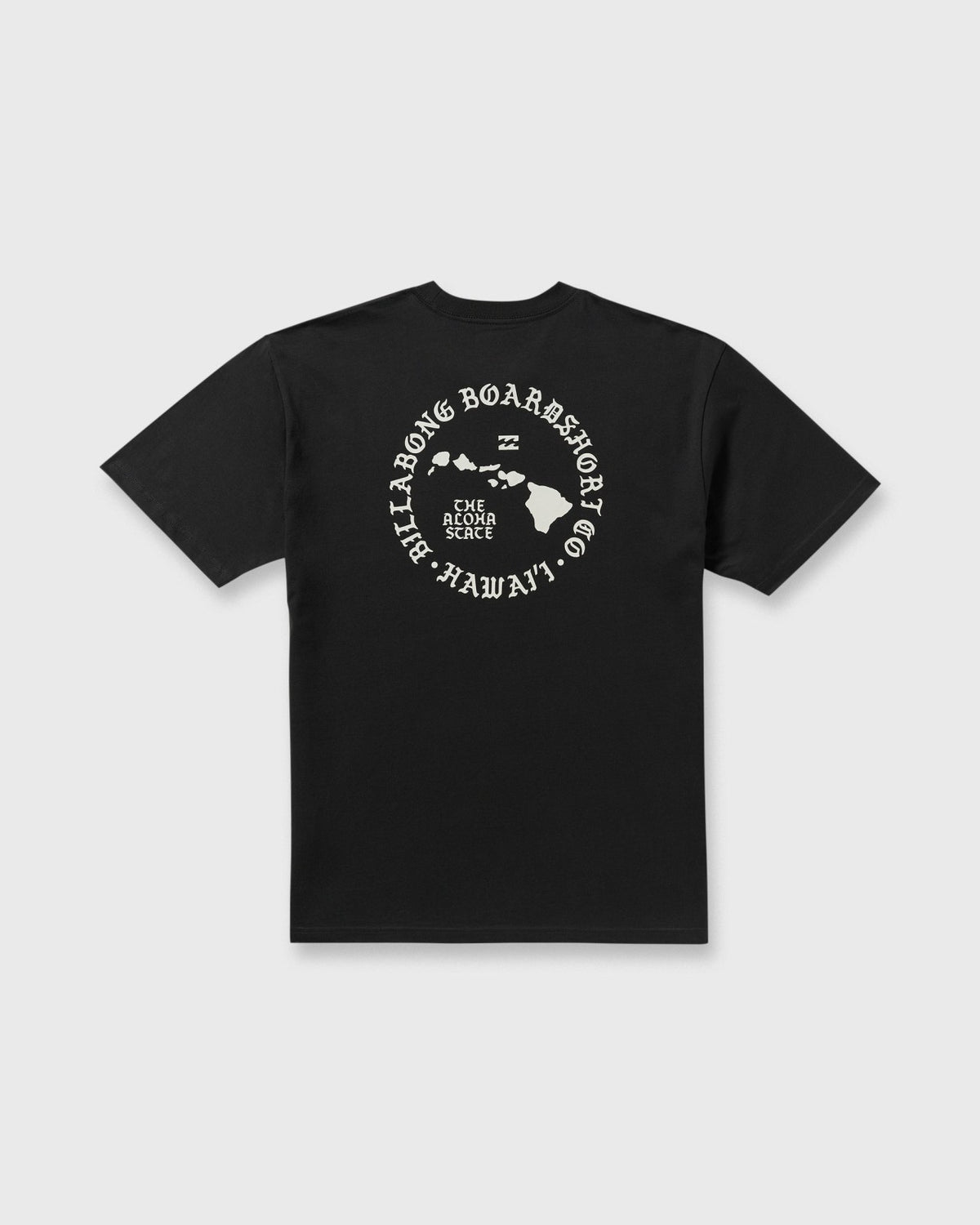 Billabong Aloha Island Hi Regular Short Sleeve T-Shirt - Washed Black
