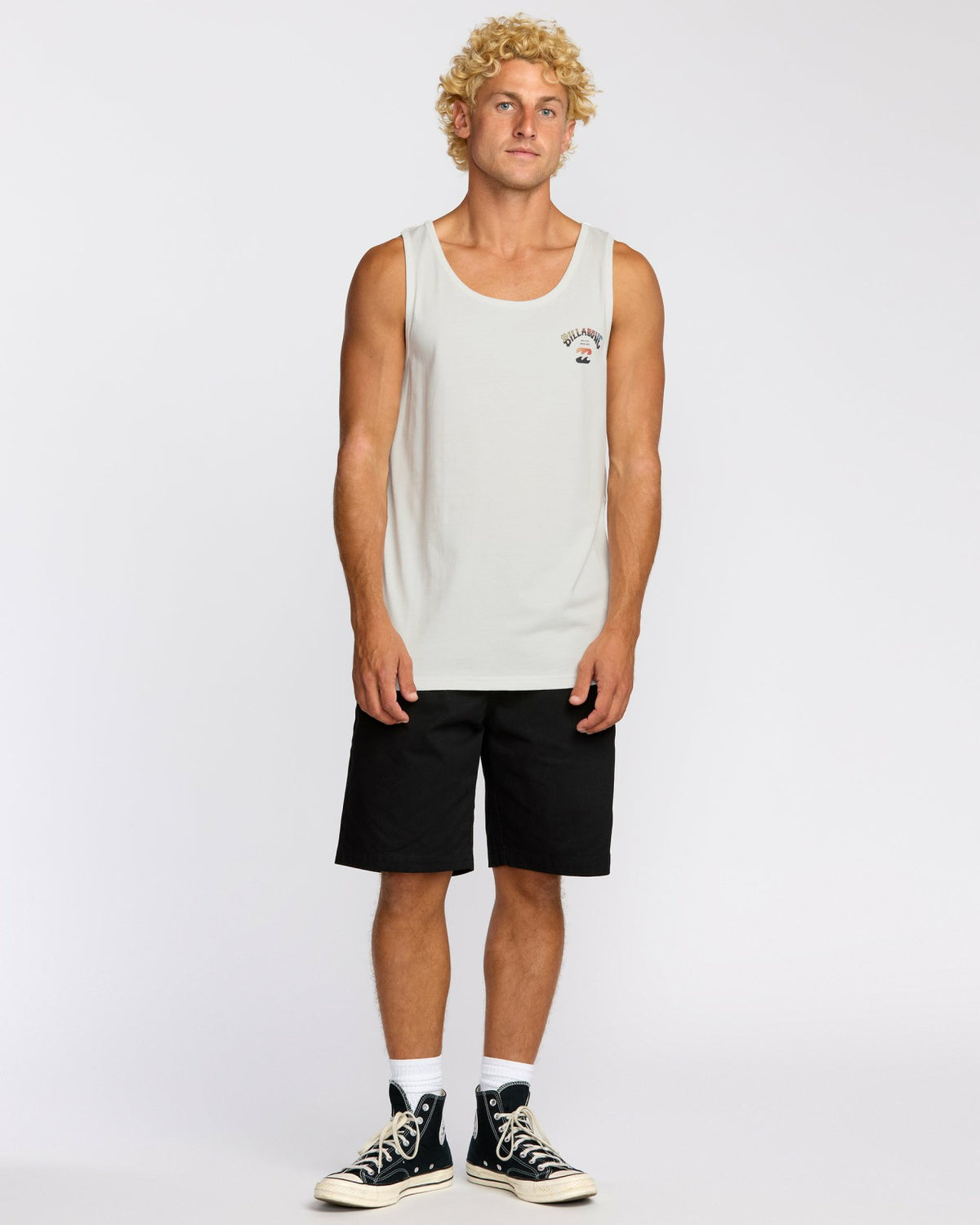 Billabong Arch Fade Tank - Off White