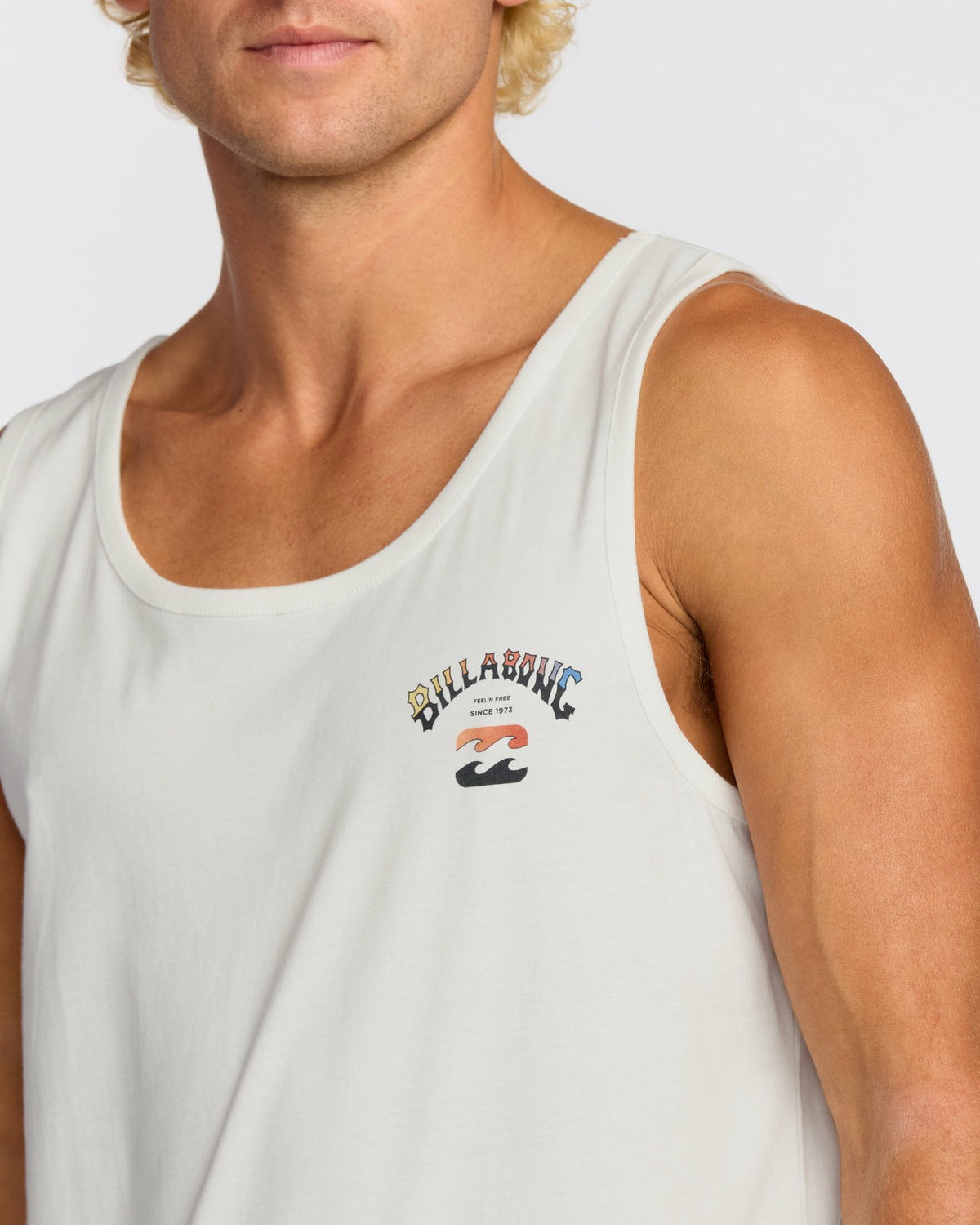 Billabong Arch Fade Tank - Off White