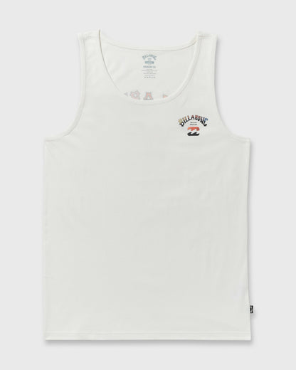 Billabong Arch Fade Tank - Off White
