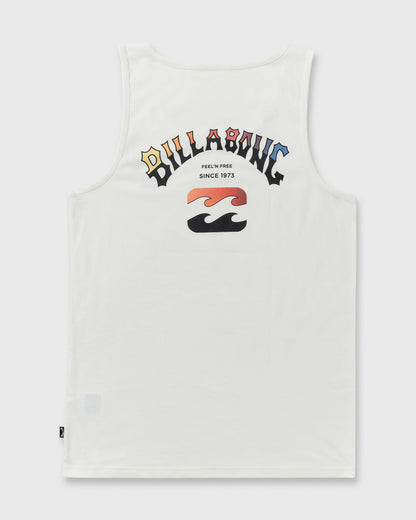 Billabong Arch Fade Tank - Off White