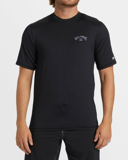 Billabong Arch Loose Fit Short Sleeve Surf Tee - Black