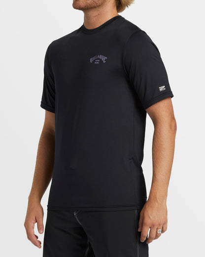 Billabong Arch Loose Fit Short Sleeve Surf Tee - Black
