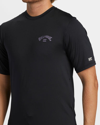 Billabong Arch Loose Fit Short Sleeve Surf Tee - Black
