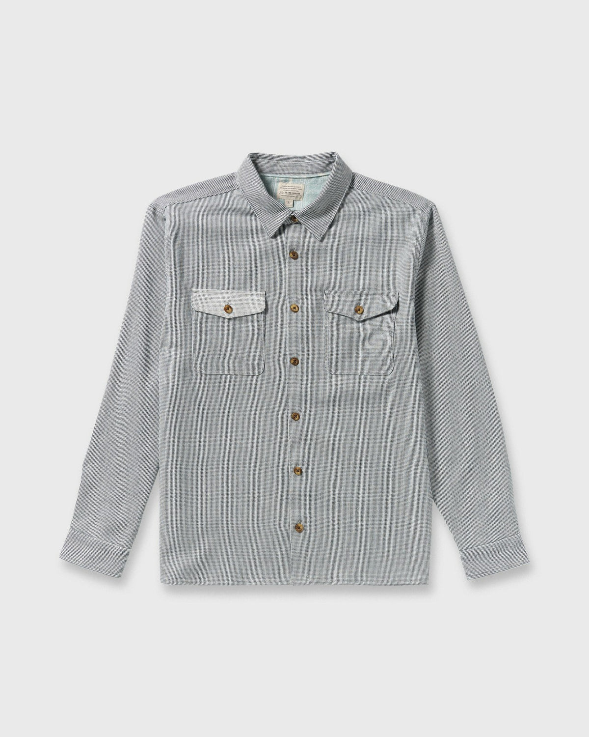 Billabong Austin Garage Long Sleeve Shirt - Stone Blue