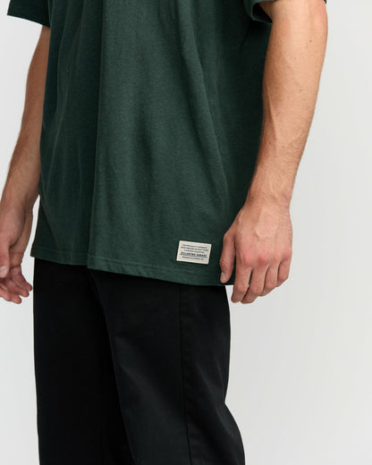 Billabong Austin Garage Regular Pocket Short Sleeve T-Shirt - Teal