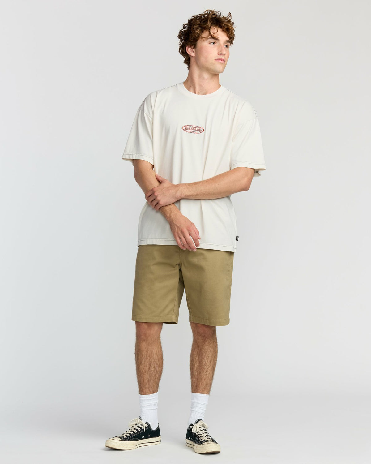Billabong Bad Dog OG Short Sleeve T-Shirt - Cement