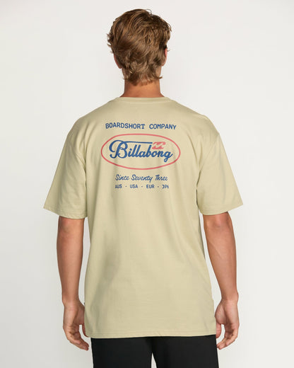 Billabong Bad Dog Pocket Regular Tee - Desert