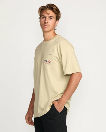 Billabong Bad Dog Pocket Regular Tee - Desert