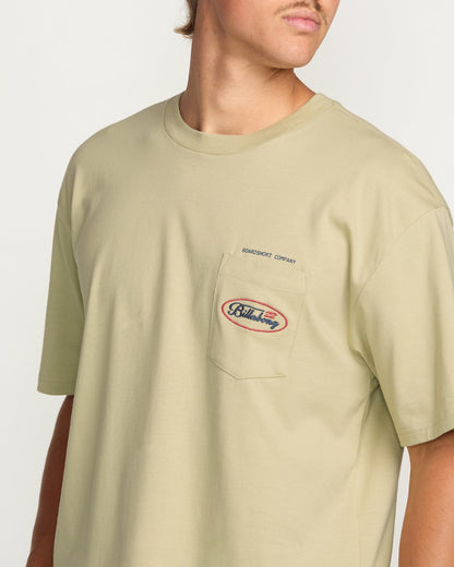 Billabong Bad Dog Pocket Regular Tee - Desert