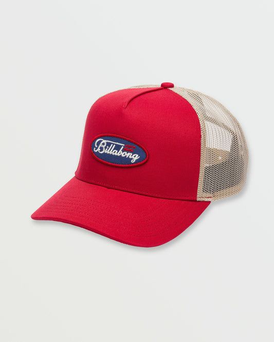 Billabong Bad Dog Trucker Hat - Burnt Red