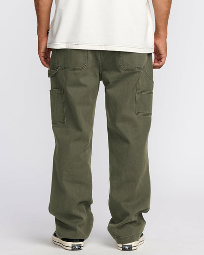 Billabong Bad Dog Workwear Pants - Dark Military
