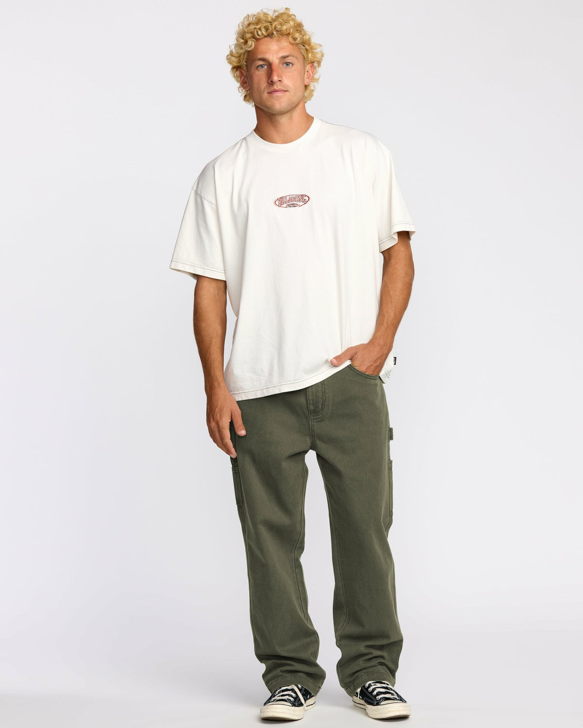Billabong Bad Dog Workwear Pants - Dark Military