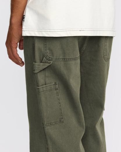 Billabong Bad Dog Workwear Pants - Dark Military