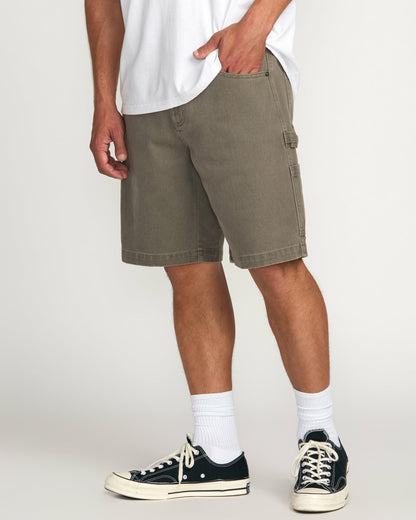 Billabong Bad Dog 21" Workwear Shorts - Brown