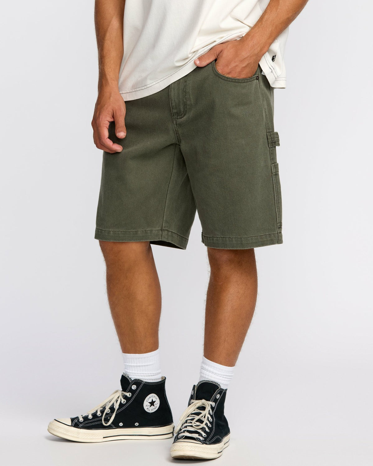 Billabong Bad Dog 21" Workwear Shorts - Dark Military