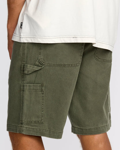 Billabong Bad Dog 21" Workwear Shorts - Dark Military