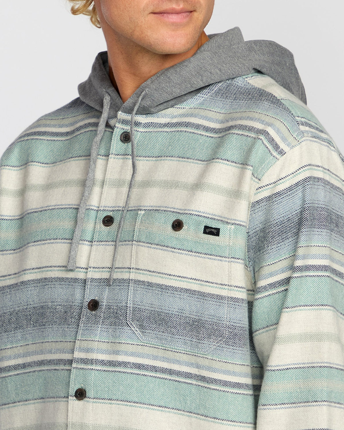 Billabong Baja Long Sleeve Flannel Shirt - Oatmeal