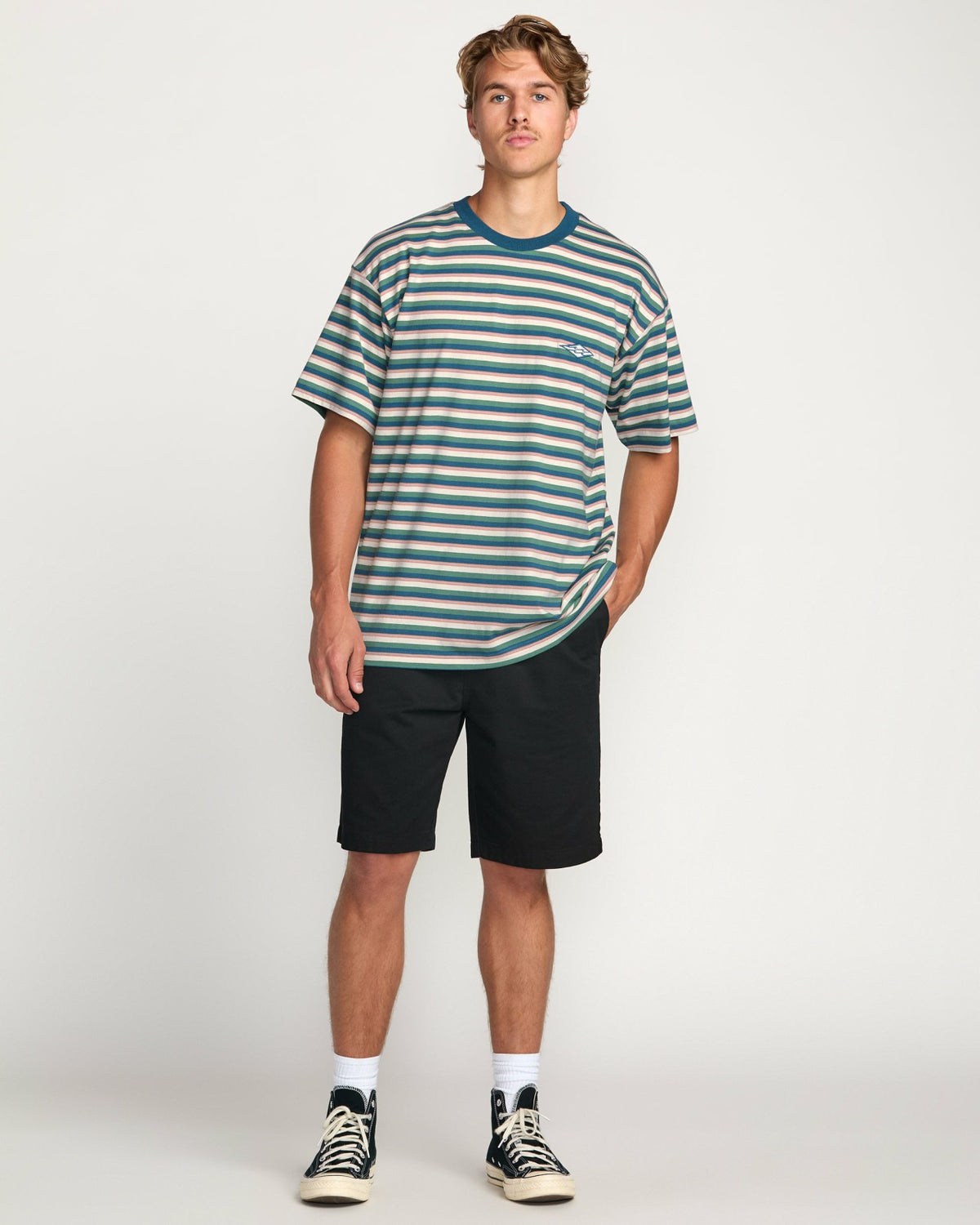 Billabong Baxter Tee - Deep Blue