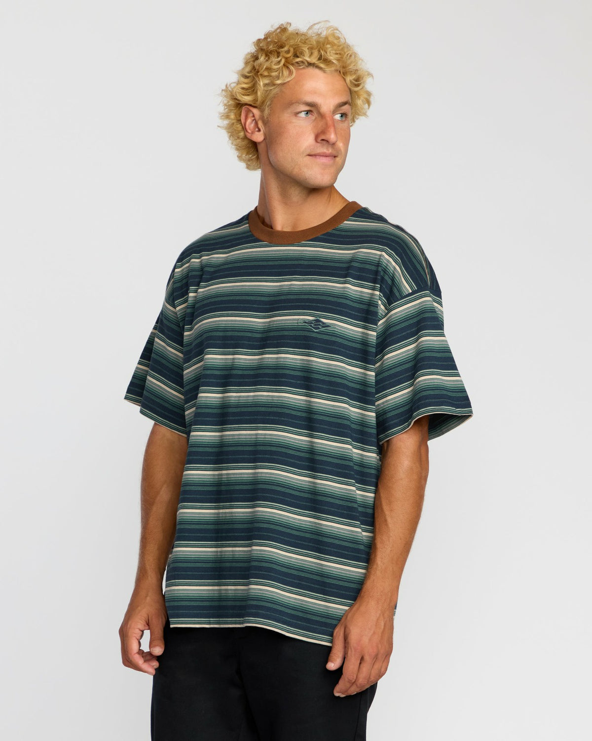 Billabong Baxter Short Sleeve T-Shirt - Midnight Blue