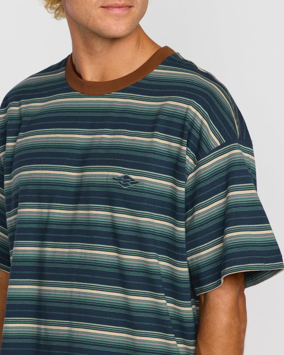 Billabong Baxter Short Sleeve T-Shirt - Midnight Blue