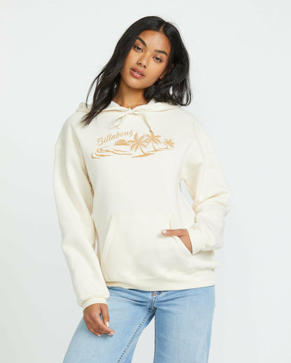 Billabong Beach Tropics Po Hoodie - Whitecap