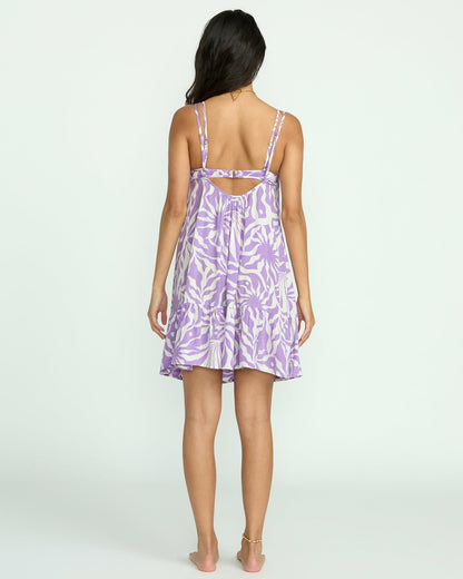 Billabong Beach Vibes Print Cover-Up - Paradise Purple
