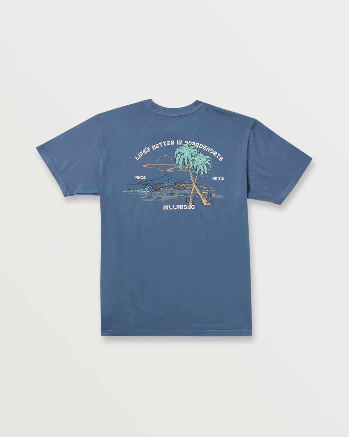 Billabong Better Premium Wave Wash Tee - Deep Blue