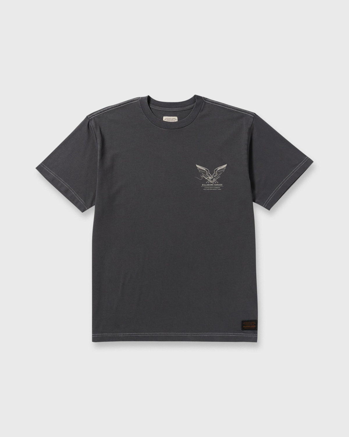 Billabong Bird Of Prey Garage OG Short Sleeve T-Shirt - Washed Black