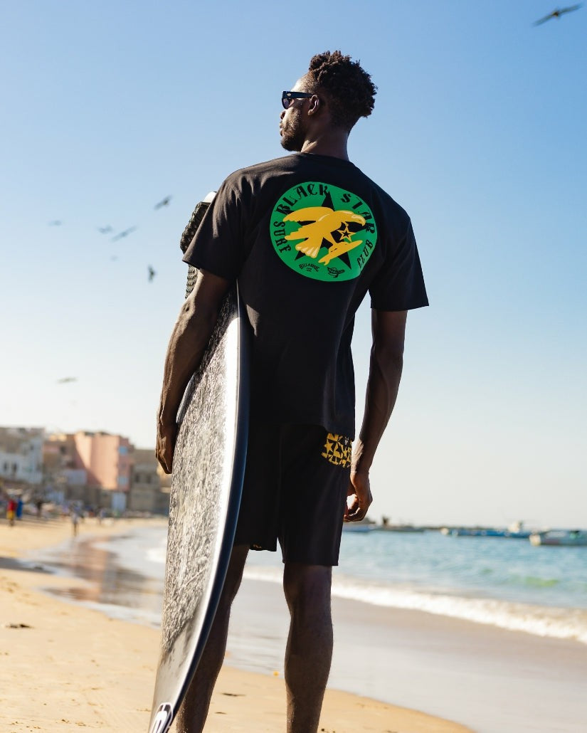 Billabong Billabong x Mami Wata Black Star Regular Tee - Black