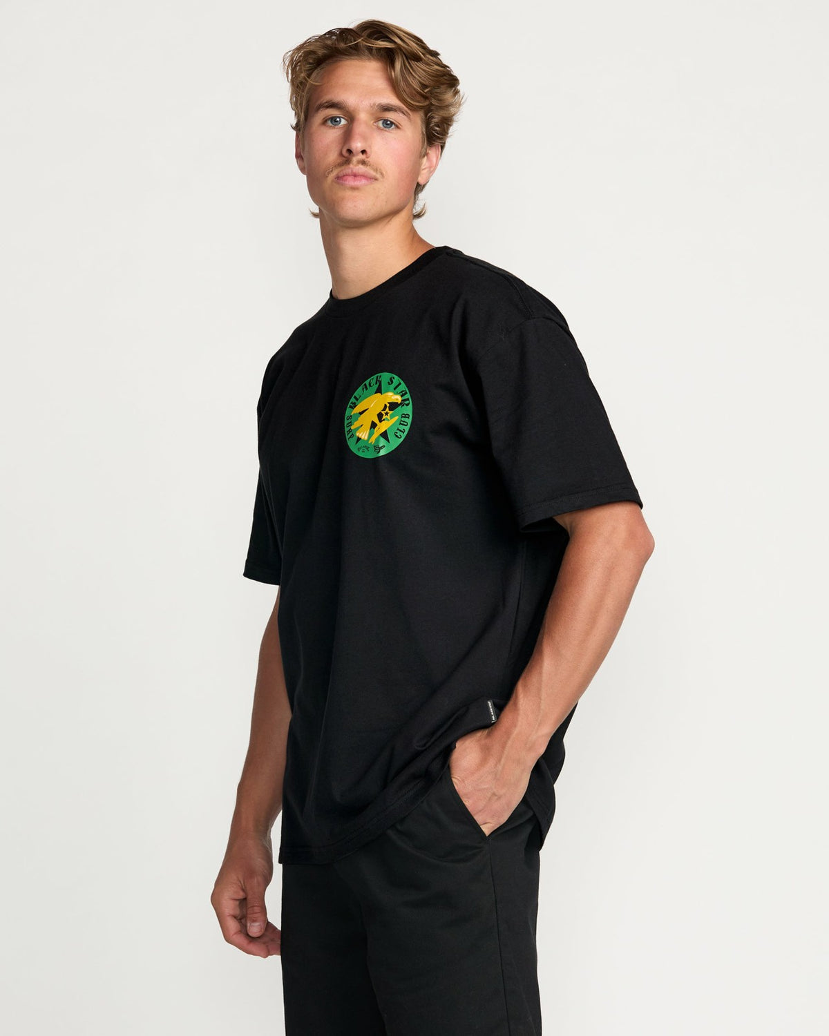Billabong Billabong x Mami Wata Black Star Regular Tee - Black