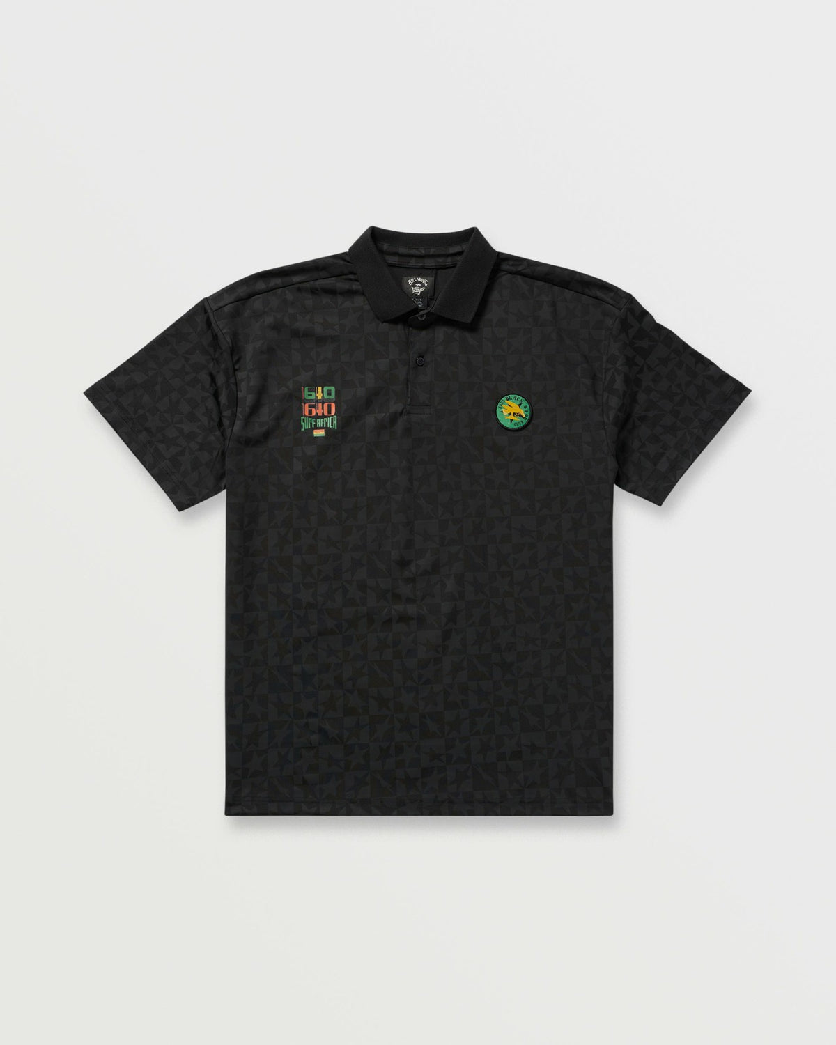 Billabong Billabong x Mami Wata Black Star Surf Club Short Sleeve Polo Shirt - B