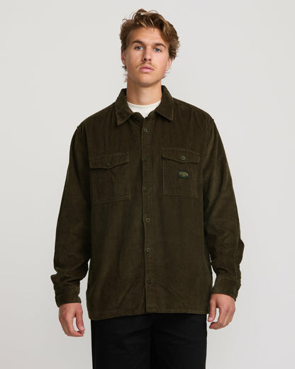 Billabong Bong Days Long Sleeve Shirt - Chocolate