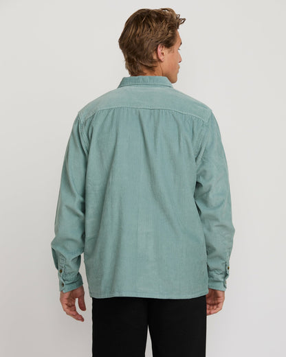 Billabong Bong Days Long Sleeve Shirt - Washed Blue