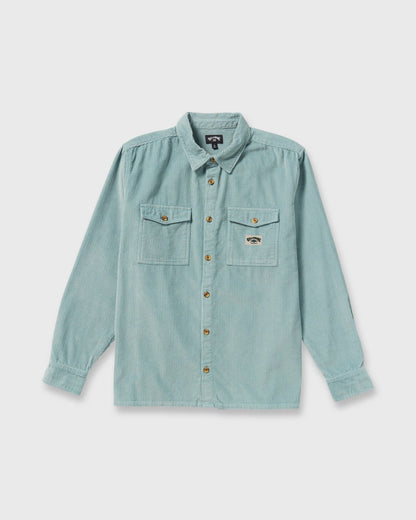Billabong Bong Days Long Sleeve Shirt - Washed Blue