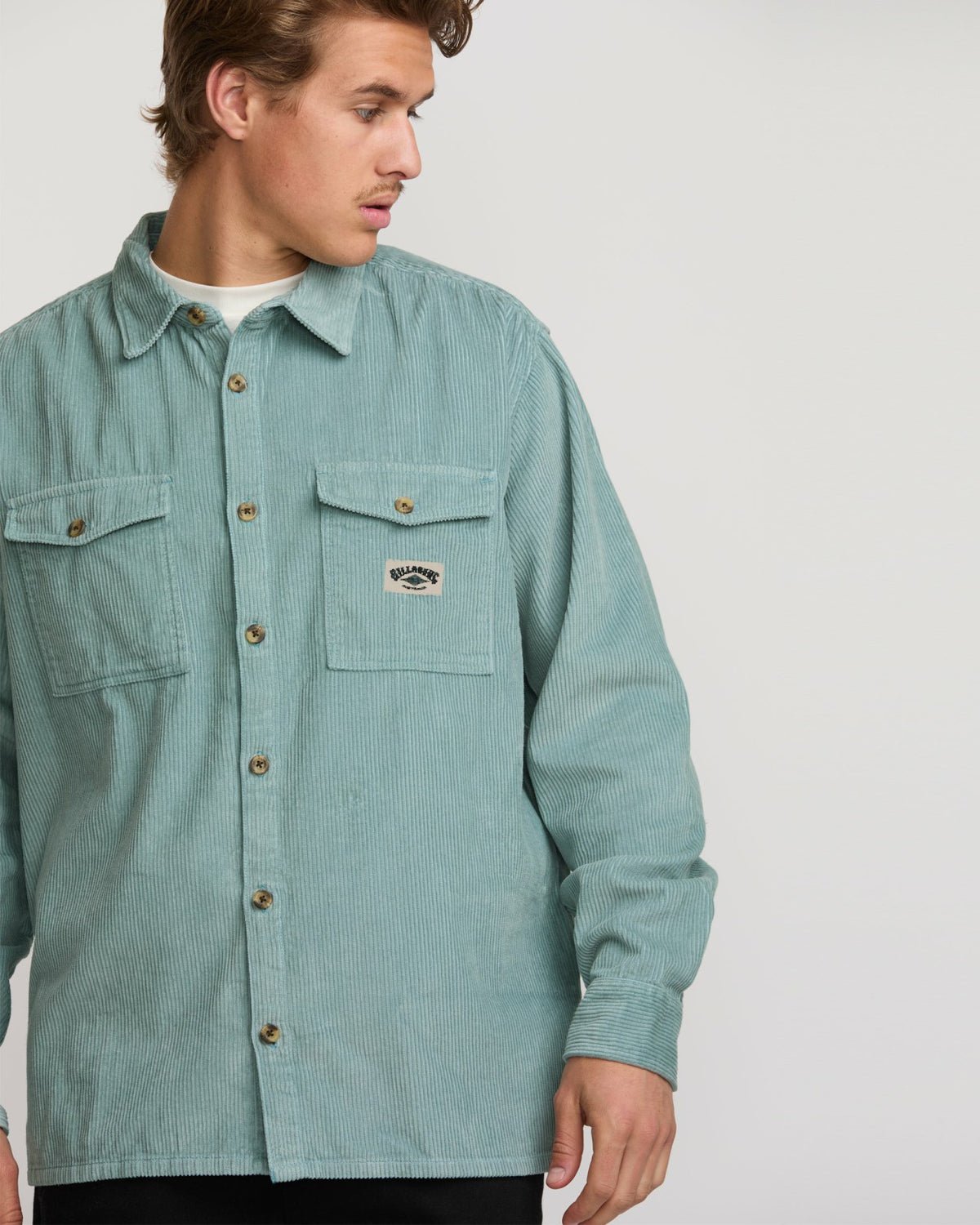 Billabong Bong Days Long Sleeve Shirt - Washed Blue